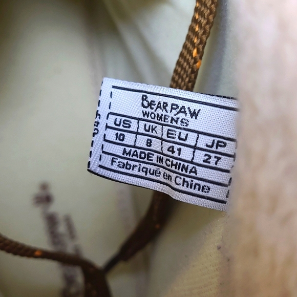 Bearpaw Inka Memory Foam Waterproof Tan Women's Winter Boots - Picture 9 of 9